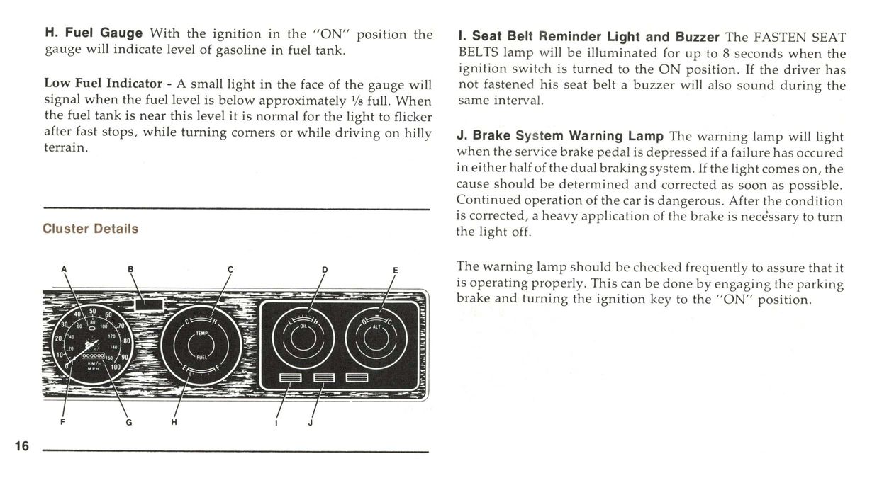 1978 Chrysler Owners Manual Page 11